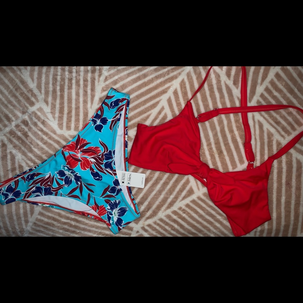 Cupshe colorful bikini